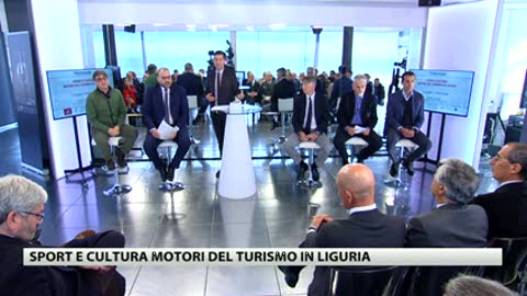 Convegno a Terrazza Colombo 'Sport e Cultura Motori del Turismo in Liguria