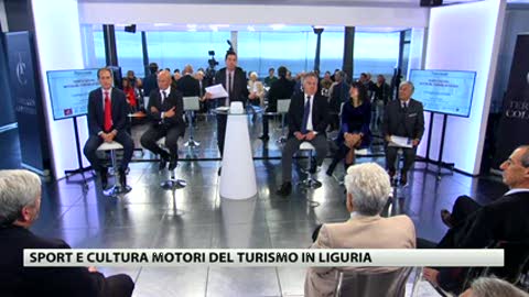 Convegno a Terrazza Colombo 'Sport e Cultura Motori del Turismo in Liguria