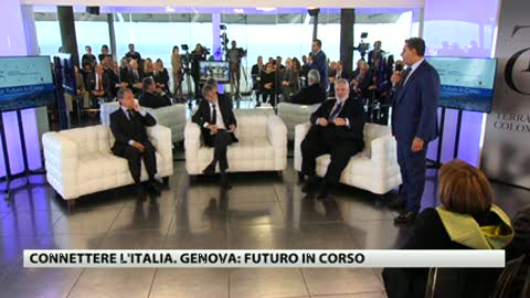 Connettere l'Italia. 'Genova: futuro in corso'. L'intervento di Giovanni Toti (Presidente della Regione Liguria)