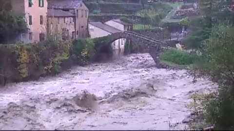 Monesi di mendatica a un anno dall'alluvione: 