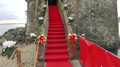 Rapallo si prepara alle feste con Babbo Natale nel Castello 