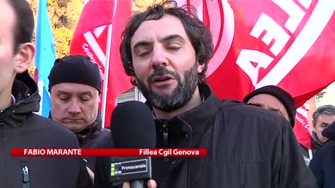 Blocco degli edili a Genova Ovest, le ragioni della protesta