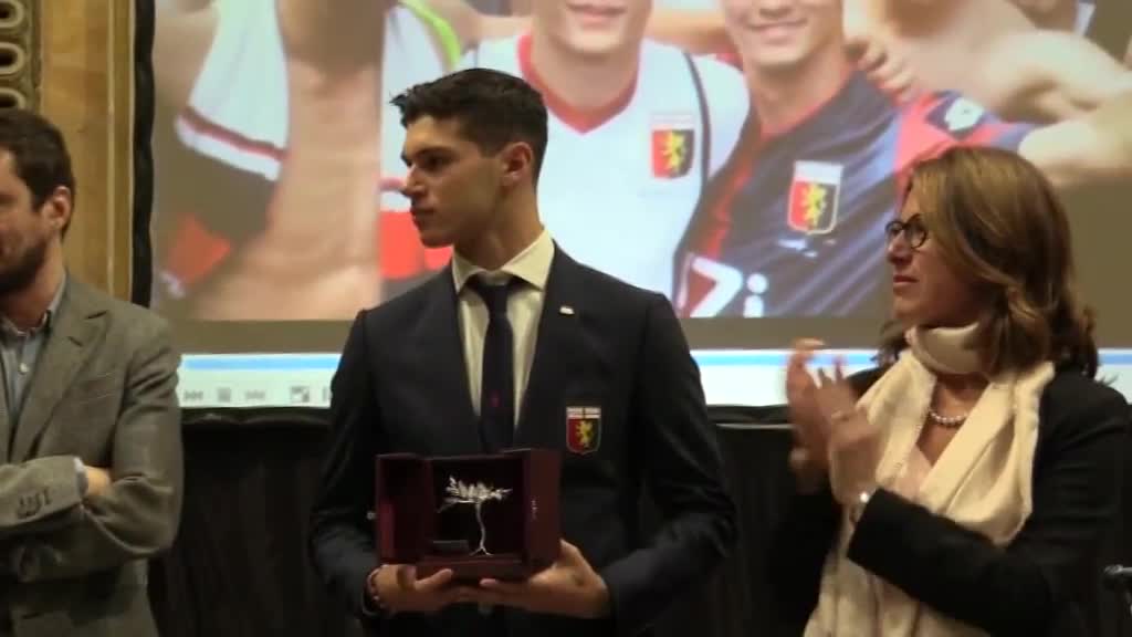 Premio 'Sportivo Ligure dell'Anno', Pellegri: 