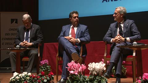 Assemblea annuale dell' Ordine dei Dottori Commercialisti e degli Esperti Contabili di Genova,  l'intervento del Sindaco di Chiavari Marco Di Capua 