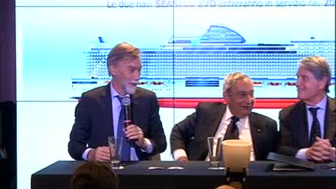 Varo MSC Seaside, la conferenza stampa: l'intervento di Graziano Delrio (Ministro delle Infrastrutture)