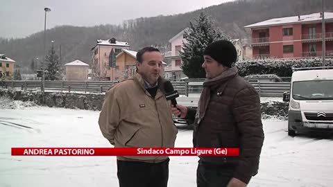 Allerta Neve, Andrea Pastorino (Sindaco Campo Ligure): 