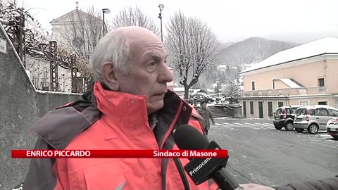 Allerta Neve, Enrico Piccardo (Sindaco Masone): 