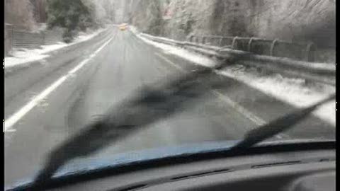 Ghiaccio a Busalla, situazione complicata per la circolazione