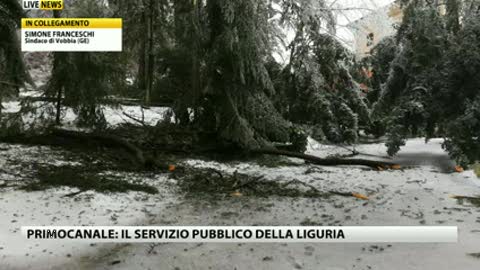 Maltempo in Liguria, Vobbia senza energia: l'accusa del sindaco