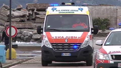 Incidente su chiatta in mare a Lavagna: ancora grave l'uomo ferito da un cavo