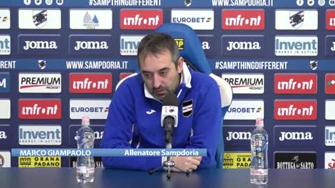 Sampdoria, Giampaolo in vista della Spal: "Servirà grande concentrazione"