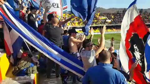 Le immagini dei tifosi blucerchiati a Benevento