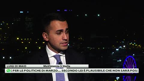 Elezioni politiche, Di Maio a Primocanale: 