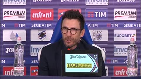 Il tecnico della Roma Di Francesco: "Non era facile con la Sampdoria, soddisfatto della prestazione"