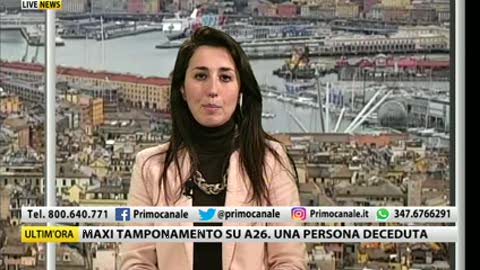 Maxi tamponamento su A26, l'assessore Giampedrone: 