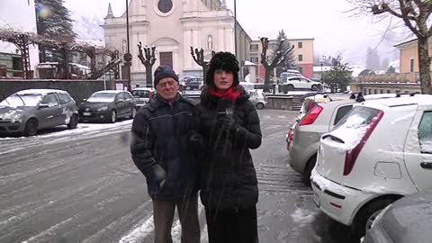 Allerta neve in Liguria, la situazione a Masone