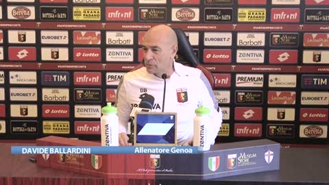 Ballardini tiene acceso il Genoa: “Chievo con furore, ma noi vogliamo continuità dopo il colpo con la Lazio”