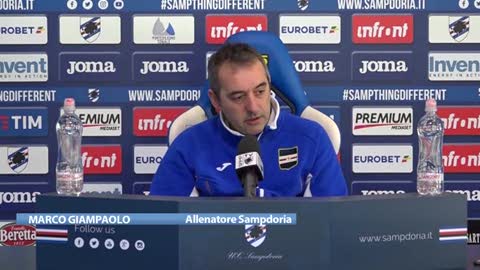 Sampdoria, Giampaolo: "Col Verona partita complicata, ci servirà l'appoggio del pubblico"