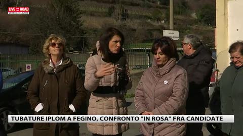 Tubature Iplom a Fegino, confronto 'in rosa' tra candidate