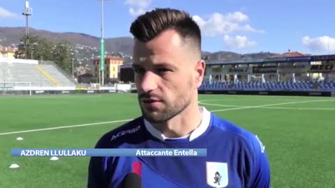 Entella, Llullaku si presenta: 