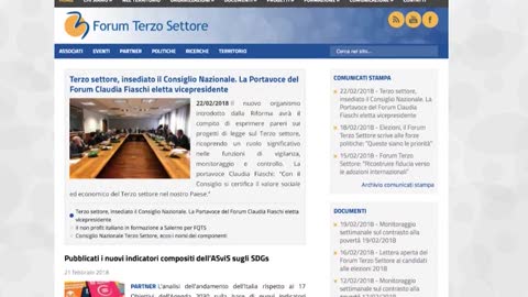 Terzo Settore, Uisp tra i componenti del Consiglio nazionale