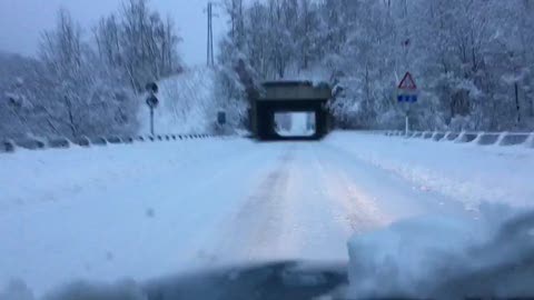 Allerta arancione neve, la situazione al confine tra Liguria e Piemonte