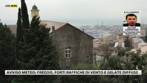 Gelo in Liguria, Giampedrone: 