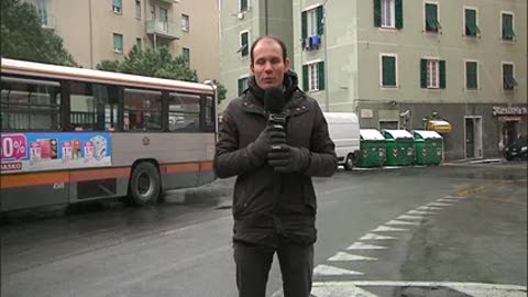 Neve e gelo a Genova, la situazione a Borgoratti: le strade sono percorribili