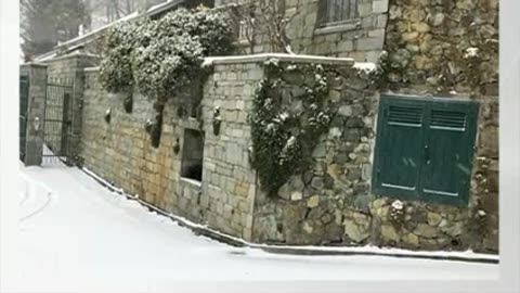 La neve sulle alture a Voltri, le immagini inviate a web@primocanale.it