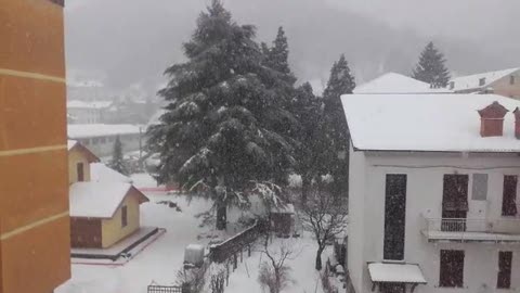 Neve nell'entroterra della Liguria, i vostri video:Valle Scrivia