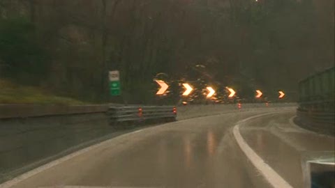 Allerta arancione in Liguria, la situazione in autostrada tra Genova Est e Bolzaneto