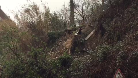 Allerta arancione in Liguria, rischio frana tra via Bologna e via Ferrara