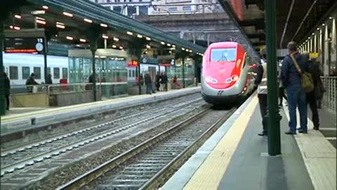 Trasporti, l'arrivo del primo Frecciarossa della storia a Genova