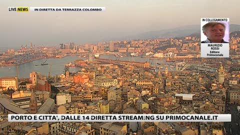 Porto e città, convegno a Terrazza Colombo in streaming su primocanale.it