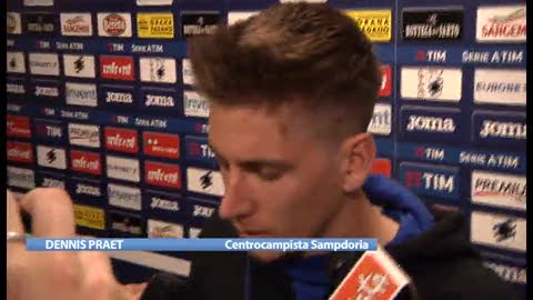 Sampdoria, Praet dopo il derby: 