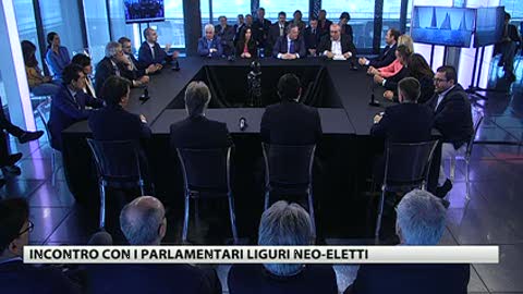 Terrazza Colombo, incontro coi parlamentari liguri: l'intervento di Francesco Bruzzone (Lega)