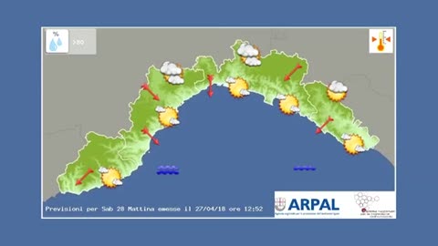 Sole e nubi, le previsione per il weekend in Liguria