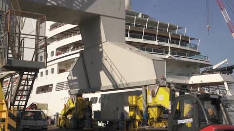 'Seabourn ovation': il nuovo gioiello di Fincantieri