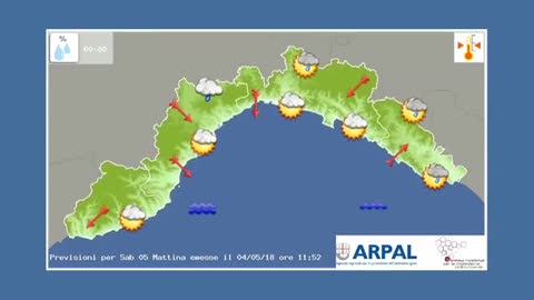 Nuvole e schiarite, ecco che tempo farà nel weekend in Liguria