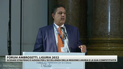 Forum Ambrosetti su Liguria 2022, l'intervento del Presidente della Regione Giovanni Toti