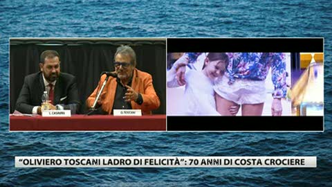 Live on the road: "Oliviero Toscani ladro di felicità" per i 70 anni di Costa Crociere (1)