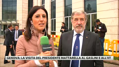 Mattarella a Genova, Bucci: 