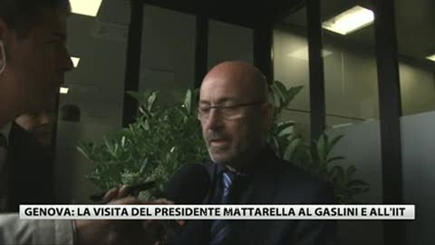 Mattarella all'Iit, Cingolani: 