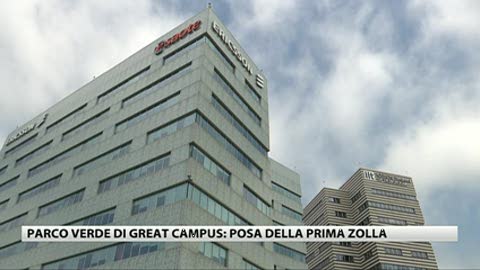 Parco verde di Great Campus, la posa della prima pianta. L'agronomo Zauli: 