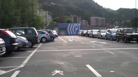 Genova Molassana, il parcheggio di ponte Fleming apre 