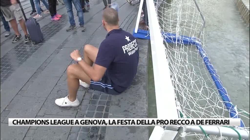 Champions League di pallanuoto a Genova, successo per la festa della Pro Recco a De Ferrari: lo speciale  