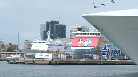 Msc Seaview, i preparativi per il battesimo a Ponte dei Mille