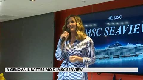 Msc Seaview, l'inaugurazione dell'area kids con Lorella Cuccarini