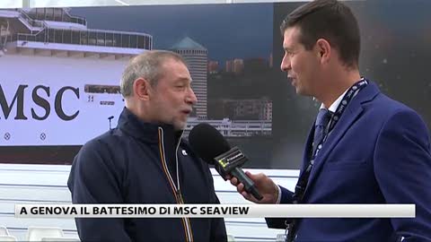 Msc Seaview, il regista ligure della cerimonia Forzano: 