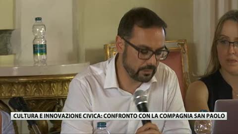 Cultura e innovazione civica, confronto con la Compagnia San Paolo: l'intervento di Alessandro Bollo